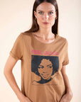 Feel Good T-Shirt in Hazlenut