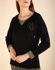 V-neck Sweatshirt