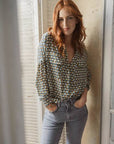 Romy Grey Jeans with zip detail Size 8