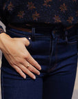 KATE jeans with lurex detail on waistband Size 6