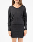 Jumper Dress in Dark Slate Size 10