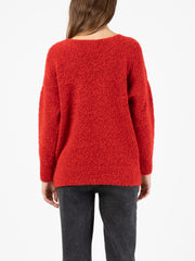 Reversible Boucle Jumper in Red