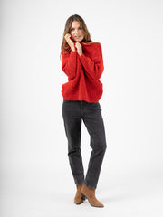 Reversible Boucle Jumper in Red