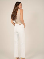 JANE Flared Jeans in Ecru