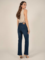 JANE Flared Jeans in Raw Denim