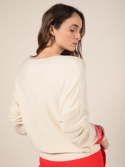 Reversible Cardigan in Cream