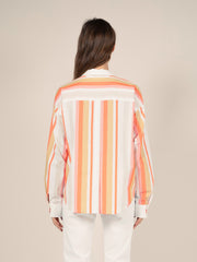 Striped Shirt in Apricot