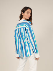 Striped Shirt in Azure