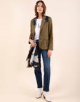 ROMY Straight Jeans in Blue Denim