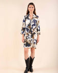 Tie Dye Shirt Dress