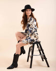 Tie Dye Shirt Dress