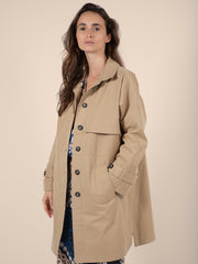 Water Repellent Trench Coat