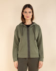 Casual Jooded jacket in Khaki