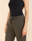 Casual Joggers in Khaki