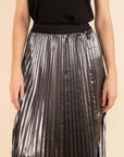 Long Pleated Skirt