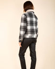 Short Checked Jacket