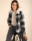 Short Checked Jacket
