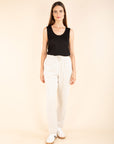 Corduroy Joggers in Latte
