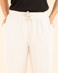 Corduroy Joggers in Latte