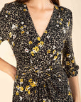 Long Printed Jersey Dress