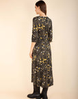 Long Printed Jersey Dress