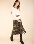 Long Printed Jersey Dress