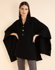 Buttoned Cape