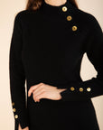 Buttoned Jumper Dress