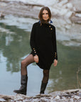Buttoned Jumper Dress