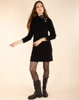 Buttoned Jumper Dress