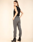 Sporty Chic Trousers in Grey