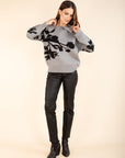 High-Neck Zip-Up Jumper