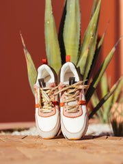 Running Trainers in Terracotta