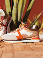 Running Trainers in Terracotta