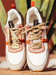 Running Trainers in Terracotta