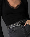 Sacha Belt in Black Size T2