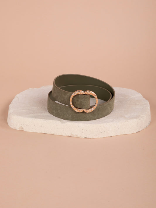 ANDREA Double Buckle Belt