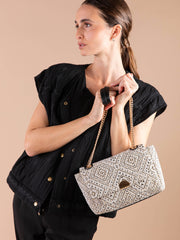 GABRIEL Jacquard handbag