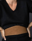 Noa Obi Belt in Camel T2