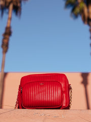 Camera Bag in Red