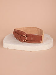 NINO Elasticated Belt in Brown