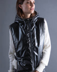 Reversible Quilted Jacklet with Hood