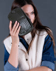 ROMEO Patchwork Purse in Khaki