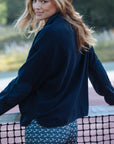 Fleece Jacket in Charcoal Grey Size T0