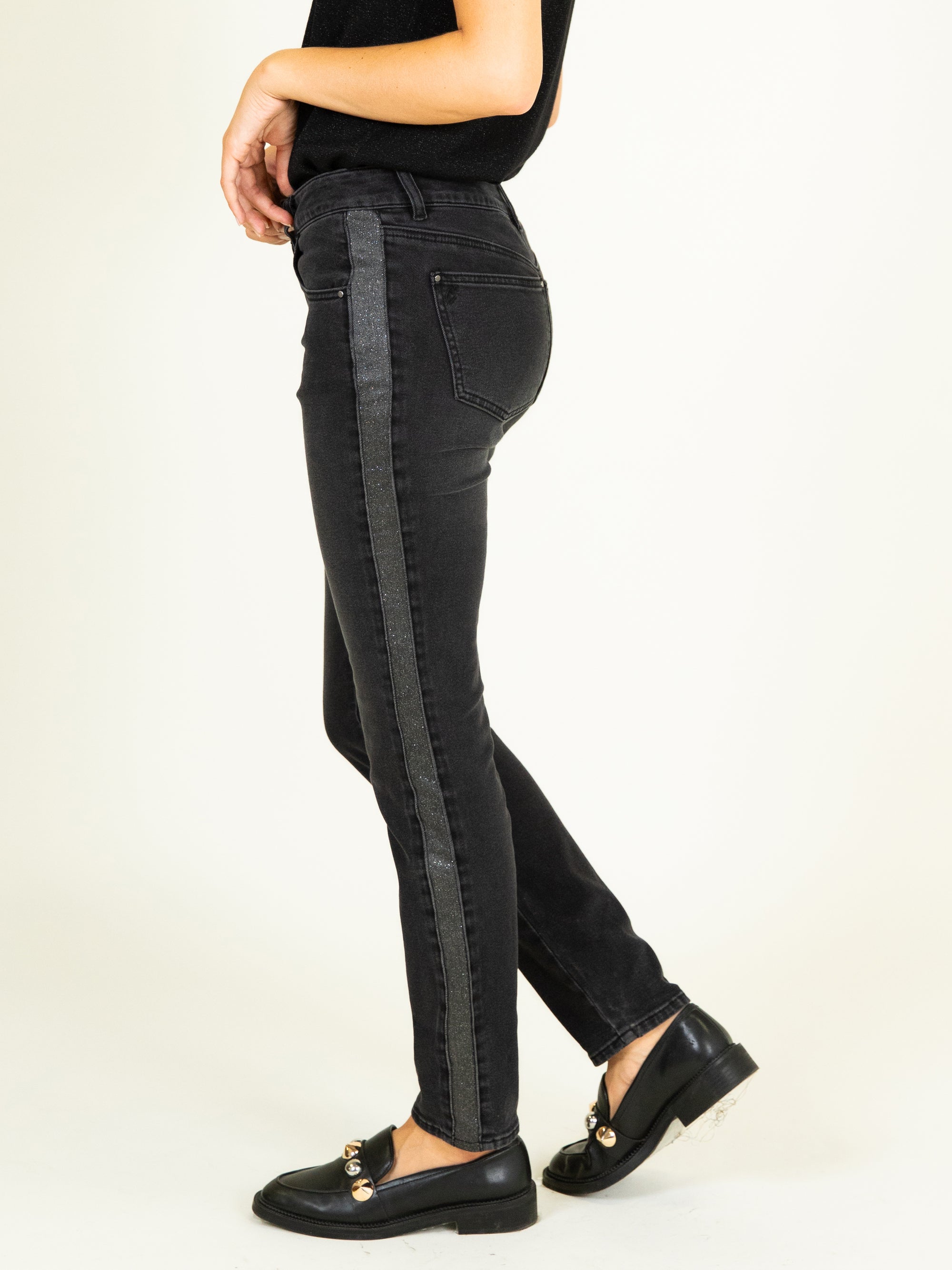 Kate Jeans in Grey Denim Size 18