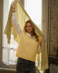 Sleeveless Jumper - PALOMA in Yellow