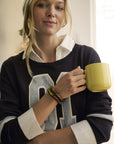 2-in-1 Shirt Jumper  - PAOLA in Chocolate