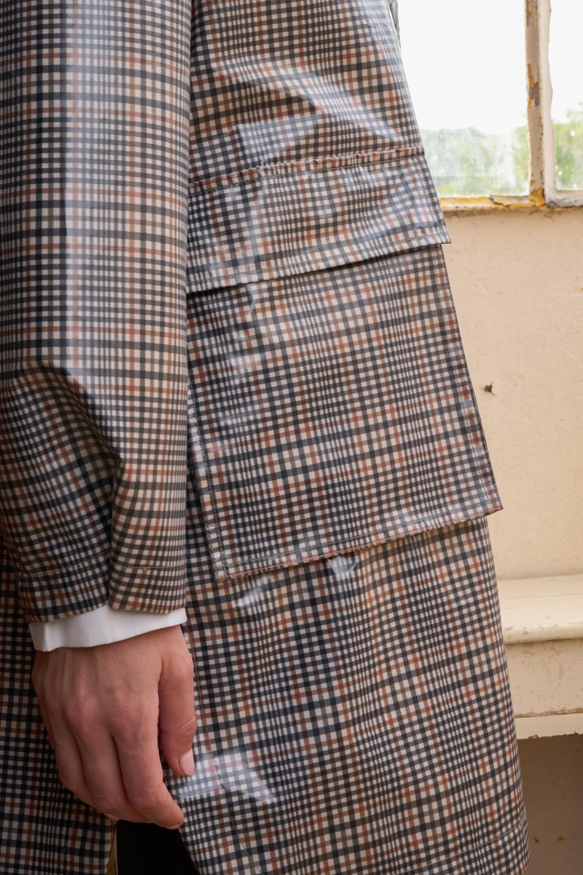 Prince of Wales Parka - MATHILDE in Sepia