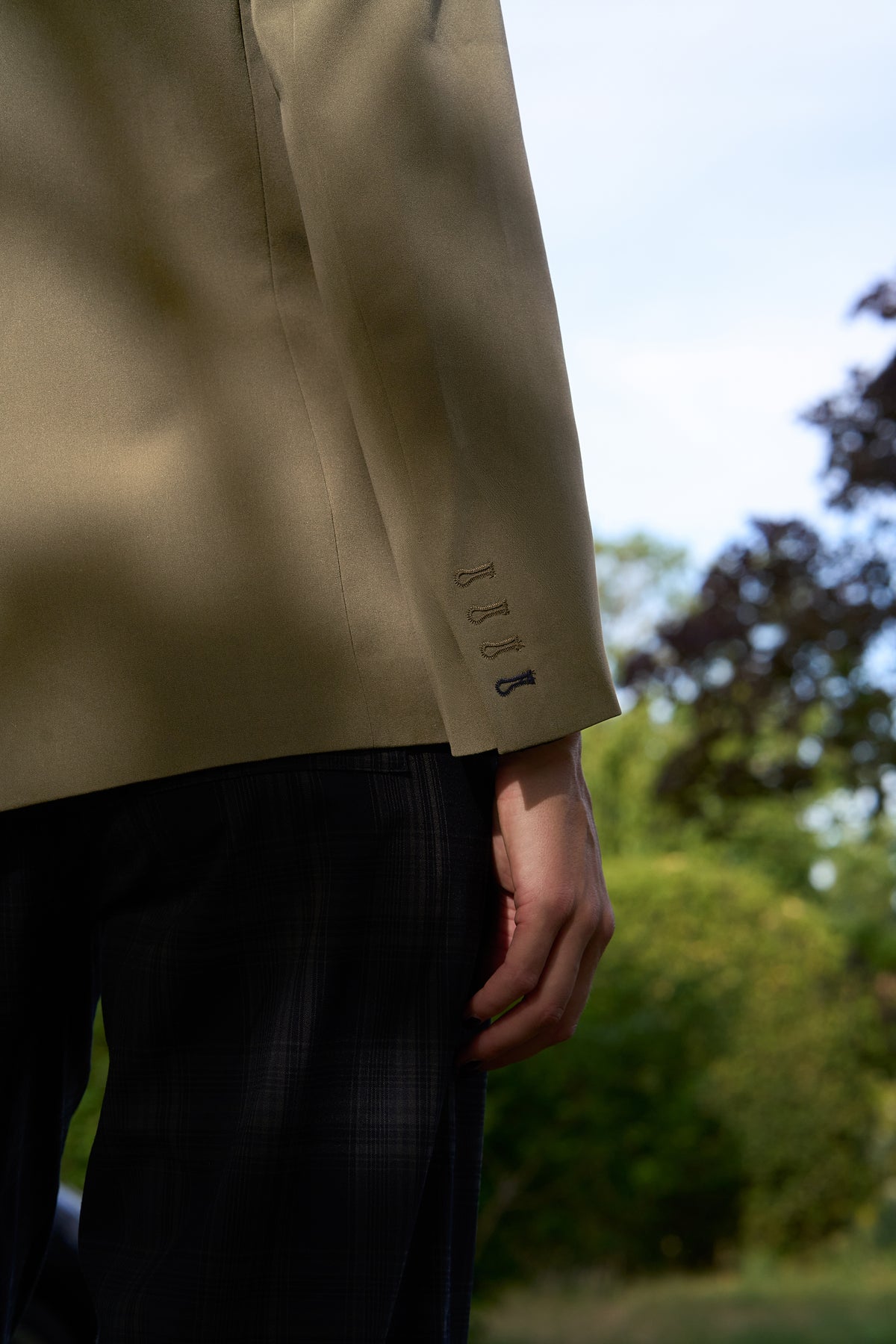 Double-breasted Blazer -VIOLETTE in Khaki