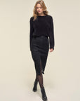 Denim Skirt in Black Size 8, 10, 16